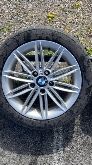 Set of bmw wheels 5x120 17"