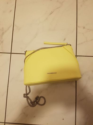 Bershka Yellow Shoulder Bag