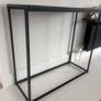 Black side console table Image 2