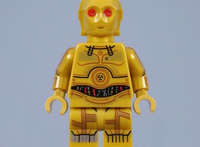 Lego C 3PO Minifigure Lego Star Wars Lego Minifigure