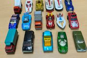 Vintage Matchbox Toy Car Bundle - 17 Vehicles