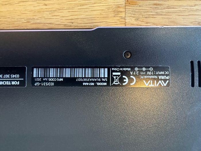 Avita NS14A6 Laptop