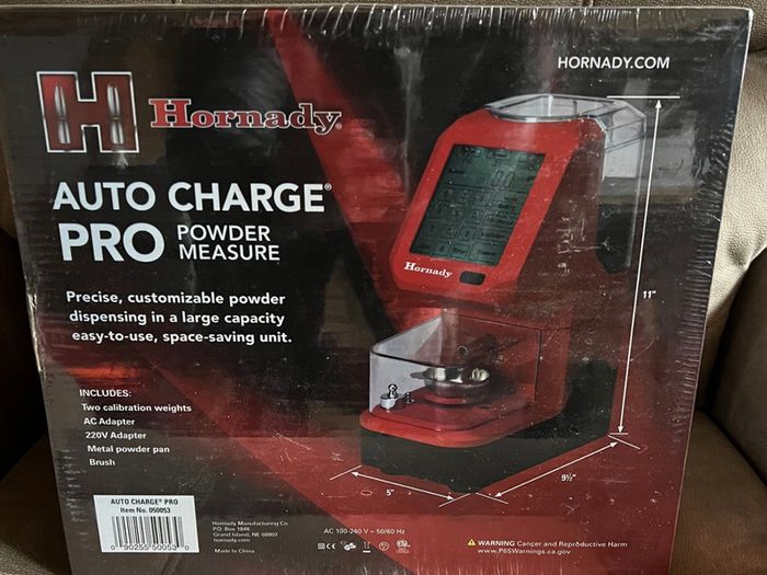 Hornady auto charge pro