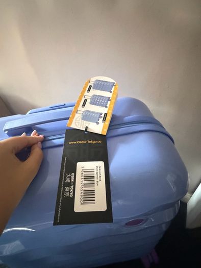 brand new osaki tokyo suitcase (up to 23kg)