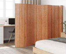 Room Divider Natural 165x800 cm Bamboo