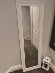 Long White Mirror