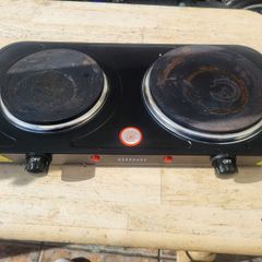 Double Electric Hotplate 2500W