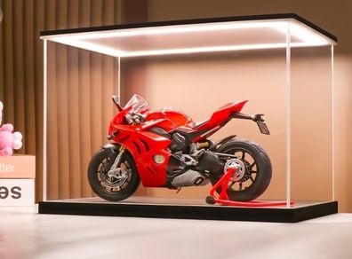 Acrylic display case with LED lights brand new