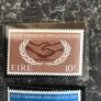 Old Irish Stamps Ireland 1965 International Co-Operation Year - Full Set Image 3