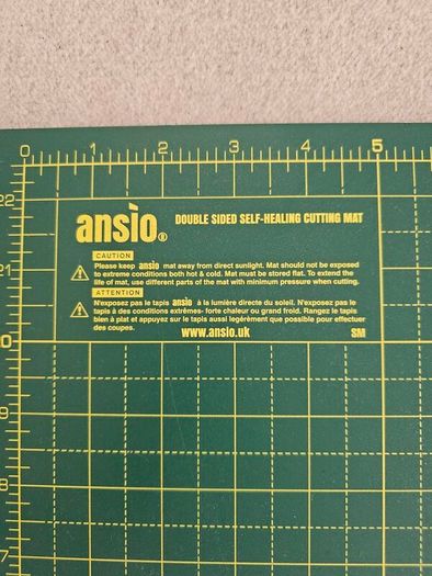 A1 Self-healing Cutting Mat - Ansio - Double Sided