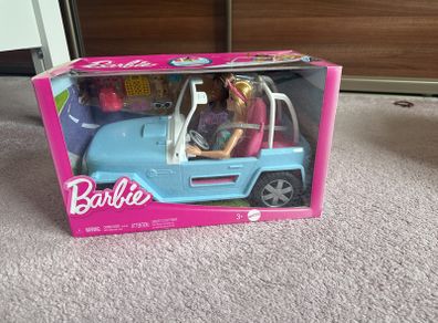 barbie Mattel jeep unopened