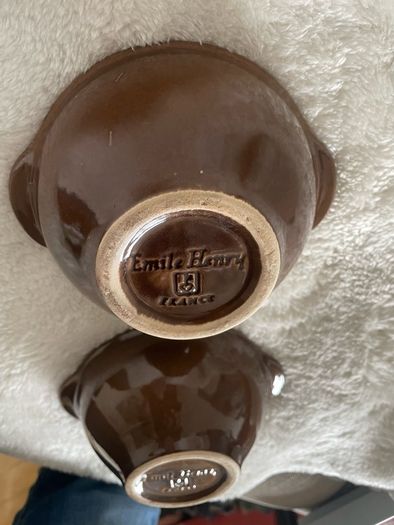 Emlie Henry - 2 Colour Brown/Tan Bowls