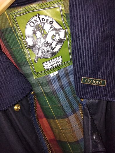 Oxford Blue Country Jacket