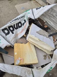 Plasterboard pieces