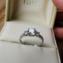 9ct white Gold dress ring Image 4