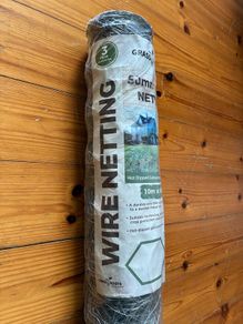 Gardening galvanised wire net 50mm