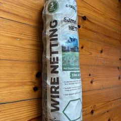 Gardening galvanised wire net 50mm
