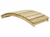 Garden Bridge 170x74 cm Impregnated Pinewood