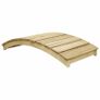 Garden Bridge 170x74 cm Impregnated Pinewood Image 5