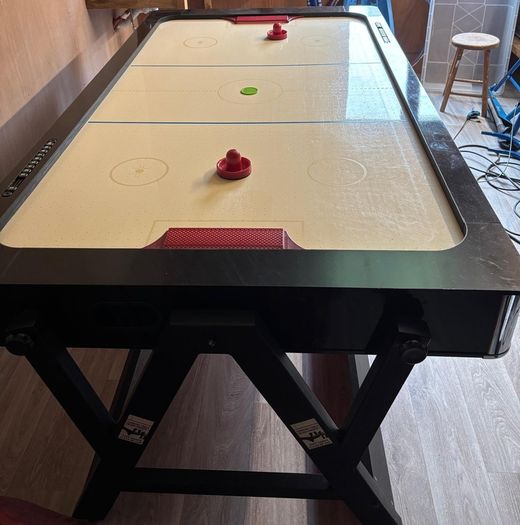 Pool and air hockey table (flips over)