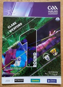 2014 Clare v Wexford - GAA Senior Hurling Round 1 Qualifier Programme