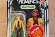 Star Wars Luke Skywalker 3.75" Scale. (Unpunctured) From The New Retro Collection New &amp; Unopened