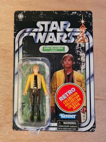 Star Wars Luke Skywalker 3.75" Scale. (Unpunctured) From The New Retro Collection New & Unopened