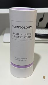 scentology vanilla latte & velvet woods new