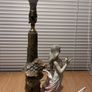 Vintage Spanish Pottery Lamp by Tengra Image 6