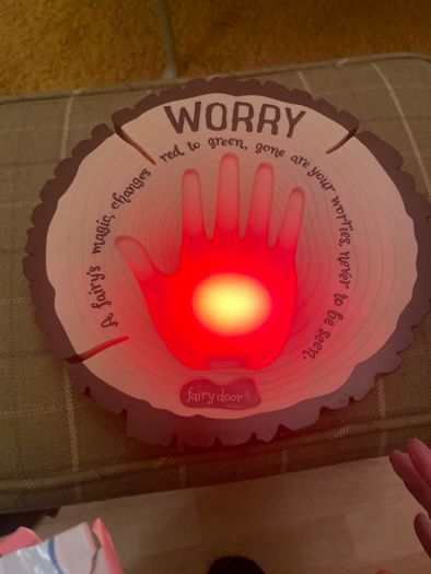 The Worry Plaque by The Irish Fairy Door Company