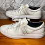Hugo Boss Enlight Mens White Leather Trainers UK9 EUR43 Image 5