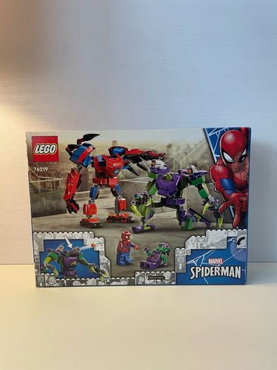 LEGO Spider man and Green Goblin Mech Battle 76219