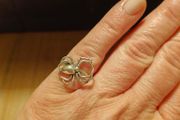 sterling silver spider ring