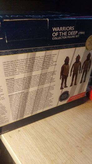 DR Who Warriors Of The Deep Set