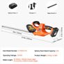 Cordless Electric Hedge Trimmer 20V 2A Battery 20in Dual-Action Blade Image 4