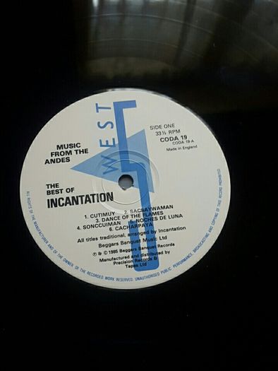 record incantation
