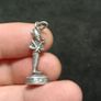 Vintage 900 silver pharaoh-shaped pendant Image 5