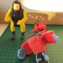 1984 Ghostbuster Monster Motorcycle Toy with Rider Image 5