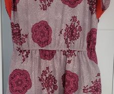Maison Jules abstract printed dress with pockets Sz M (Fit 10-12 UK)