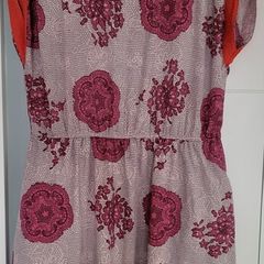 Maison Jules abstract printed dress with pockets Sz M (Fit 10-12 UK)