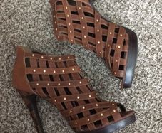 Baby Phat leather  heels