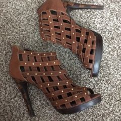 Baby Phat leather  heels