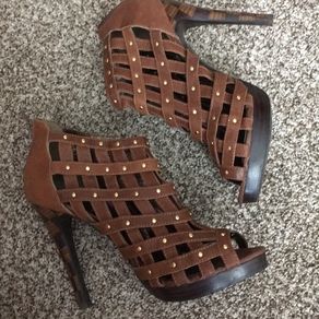 Baby Phat leather  heels