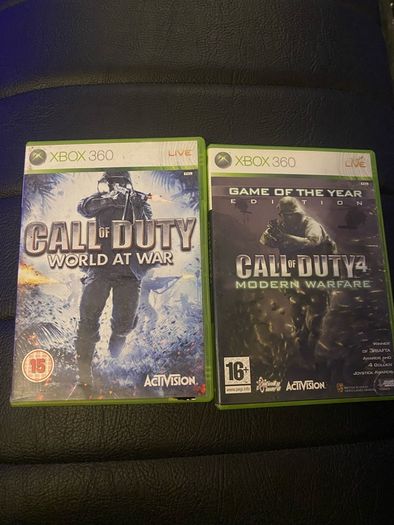 Call of duty world at war modern warfare 4 Xbox 360 game