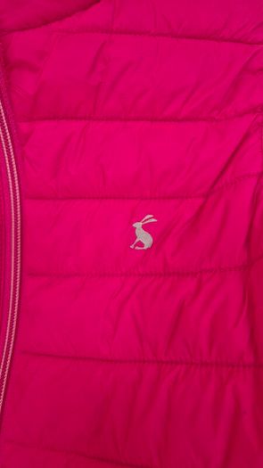 Joules sleeveless pink padded gilet
