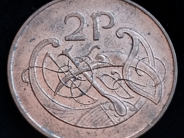 Ireland - 2000 - 2 Pence - Bird - KM.21a - UNC - [2145]
