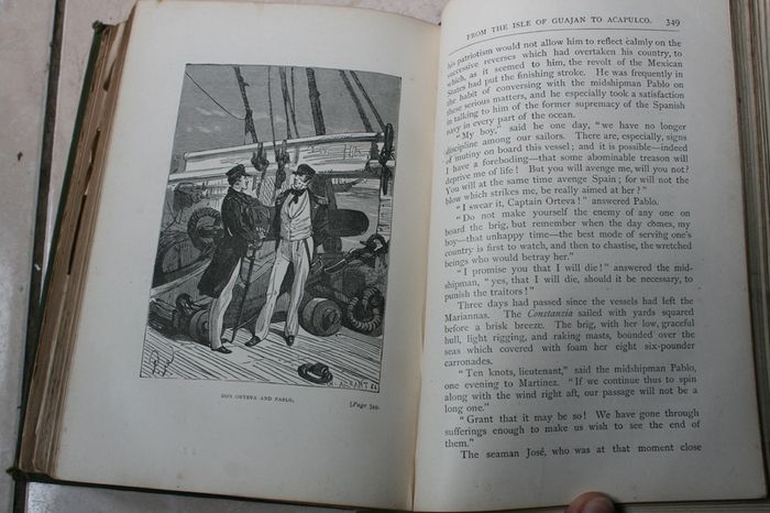JULES VERN Michael Strogoff The Courier of the Czar by Jules Verne - 1st British - 1877 -Vintage "Around the world in 80 days" Jules Verne