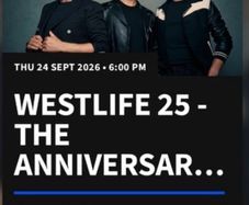 westlife tickets