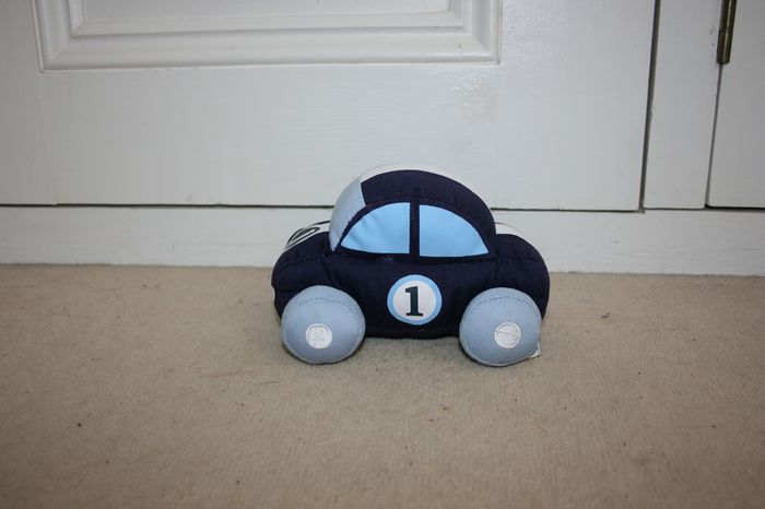 The Little White Company Soft Toy Car