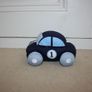 The Little White Company Soft Toy Car Image 2